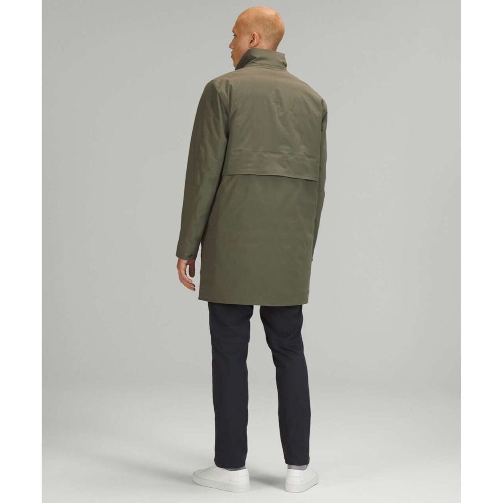 NWT Lululemon Men's Storm Break Coat Insulated Medium Olive size M MEOL